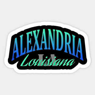 City Pride: Alexandria, Louisiana Sticker